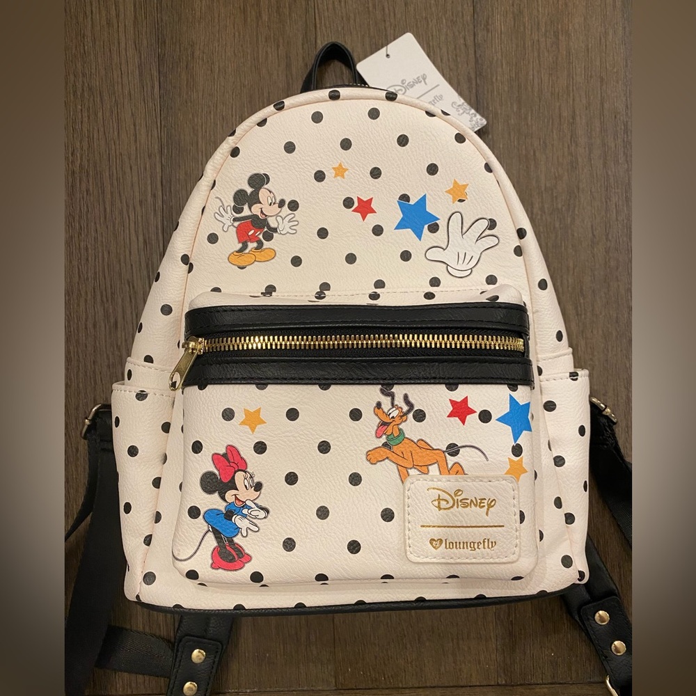 Disney Loungefly Mini Backpack- Mickey and Friends